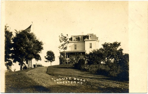 “Locust Brea”, Chester, N.Y., home of Mr. & Mrs. Jackson. Circa 1900. chs-005836